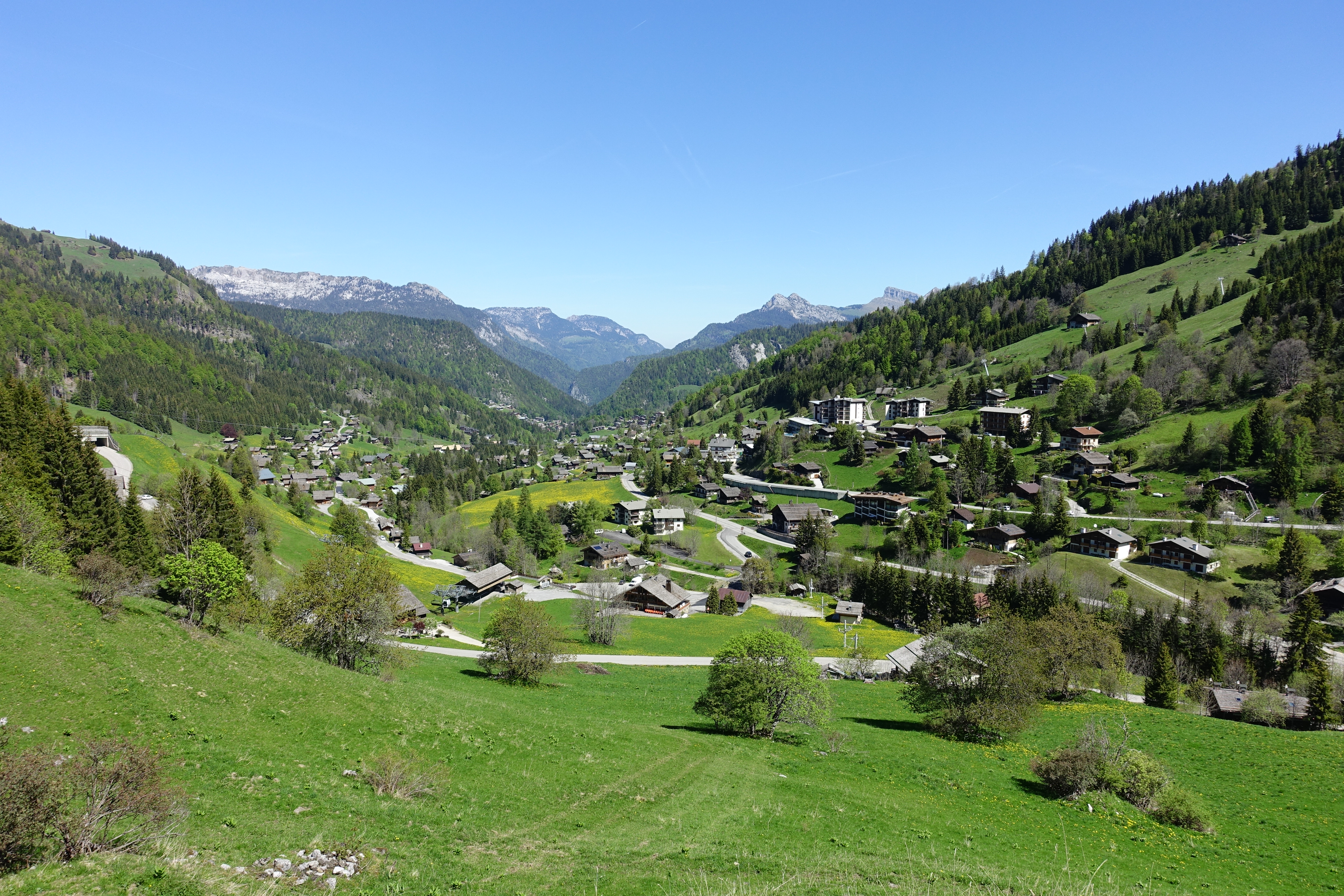 Aravis depuis la Clusaz