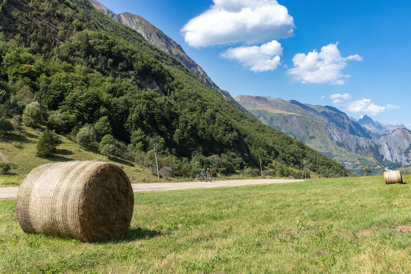Cyclisme sur la route du col d'Ornon