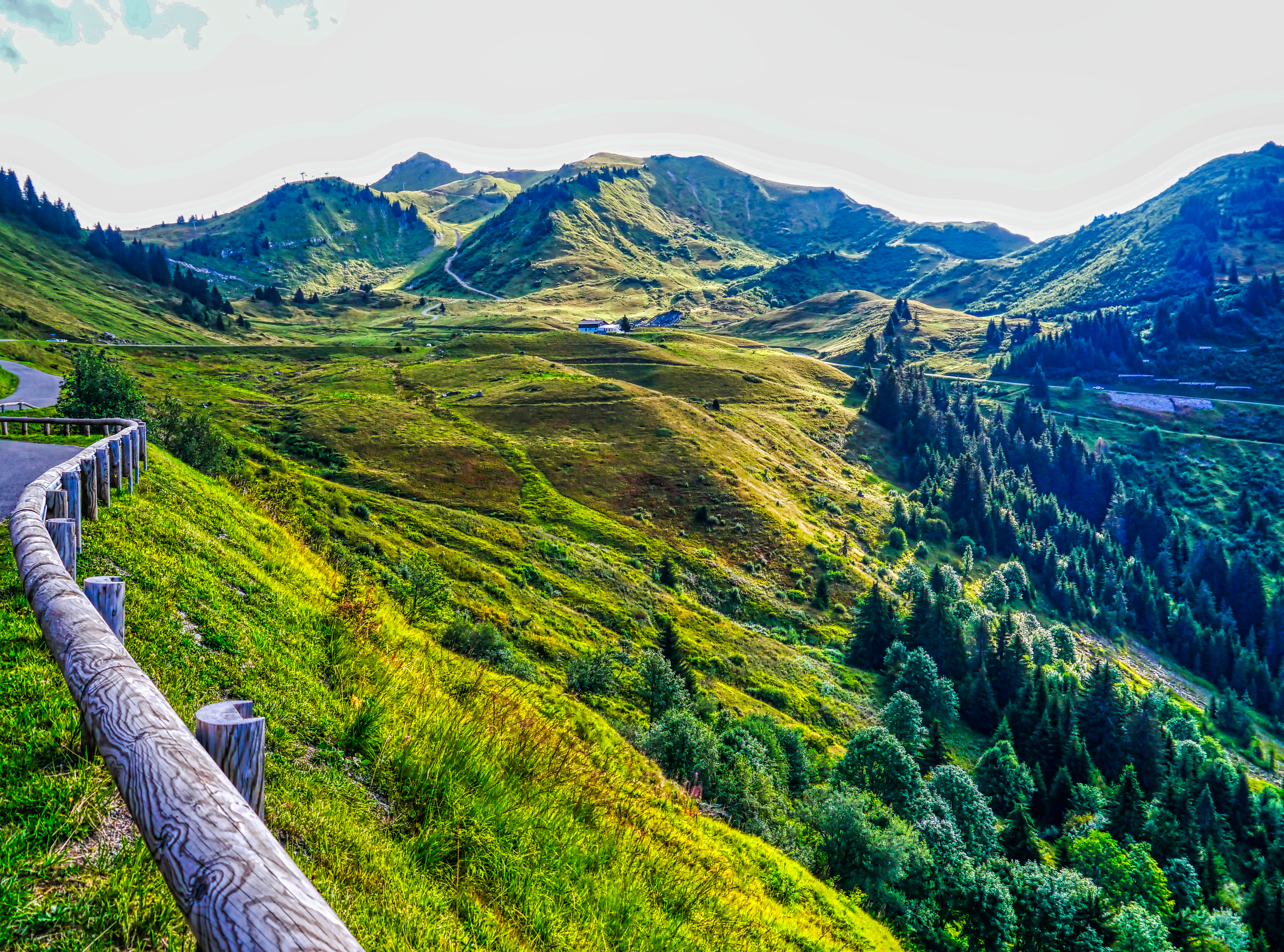 montee col de joux plane