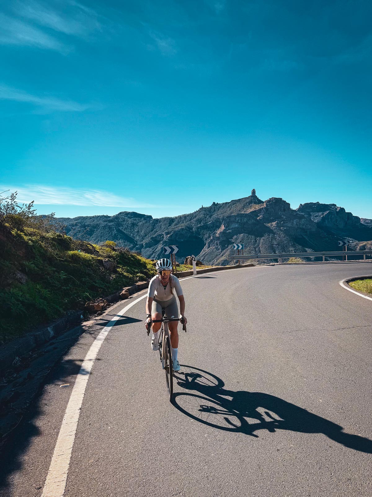 Nathalie Monnier beim Wintertraining