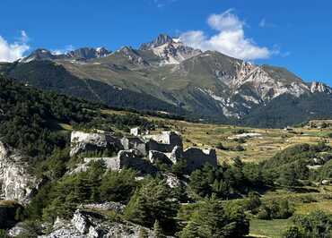 Vue sur le fort Charles-Félix depuis le fort Victor-Emmanuel