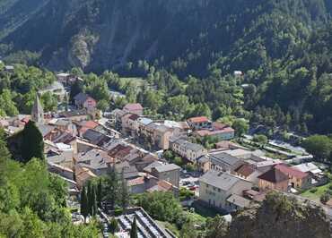 vue depuis la route de Bouchanières