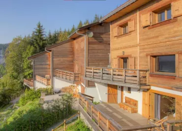 Vue extérieure du chalet