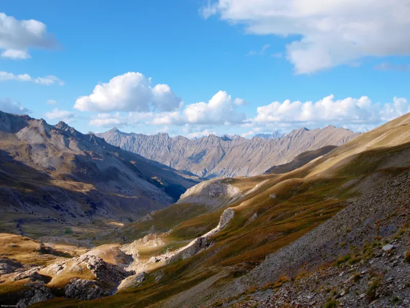 Ambiance lunaire au col de la Bonette