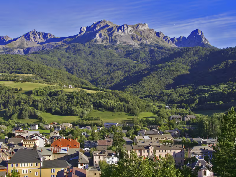 Vue sur Barcelonnette Ubaye