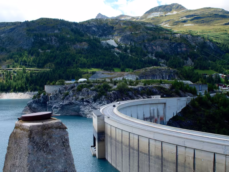Barrage et Lac du Chevril