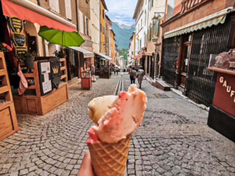 Pause et visite à Briançon