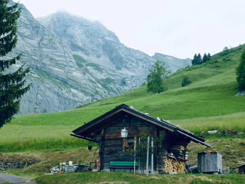 Cabanon typique du Grand-Bornand