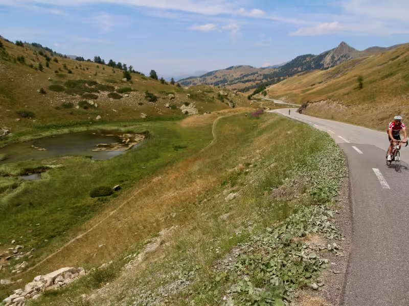 Lac dans le Col de Vars