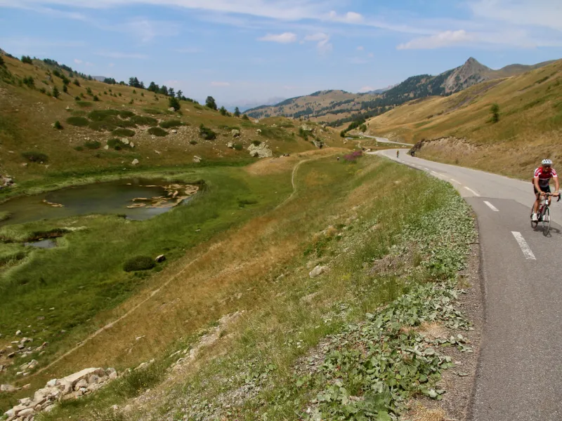 Lac dans le Col de Vars