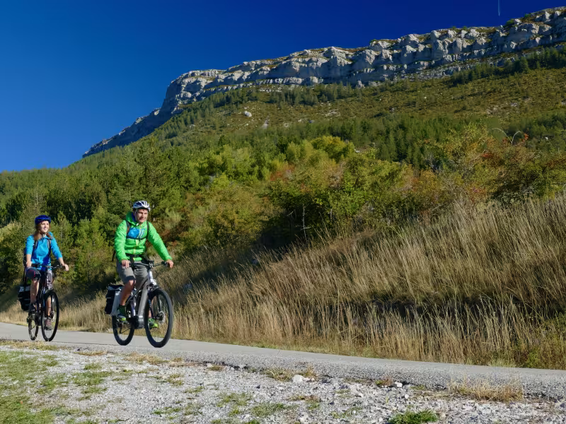 Dans le Col du Corobin Entre Digne-les-Bains et Barrême