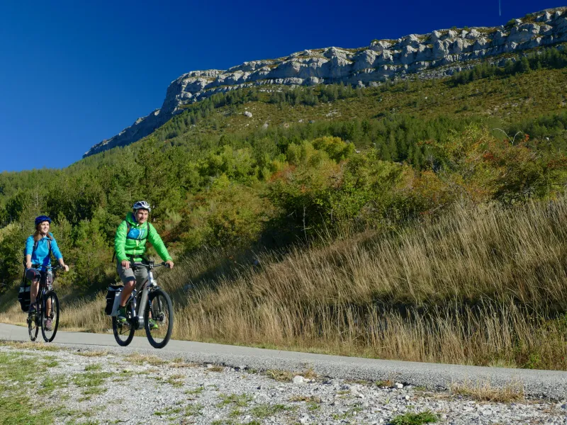Dans le Col du Corobin Entre Digne-les-Bains et Barrême