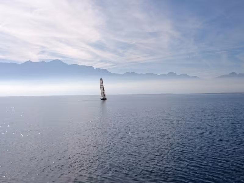 Le lac Leman - Thonon-les-Bains