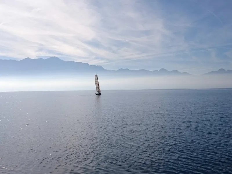 Le lac Leman - Thonon-les-Bains