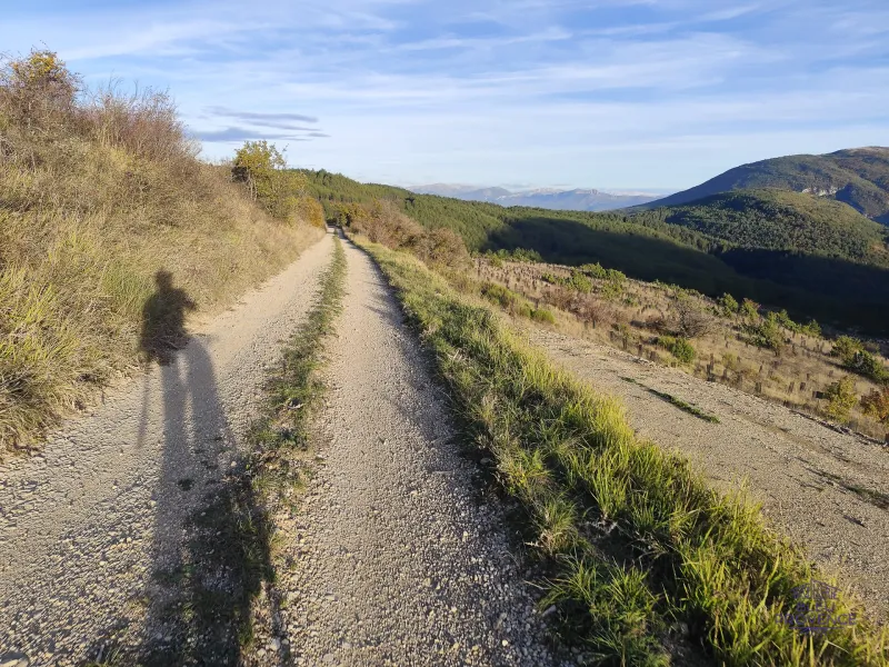Fin de journée sur les pistes gravel du Sud