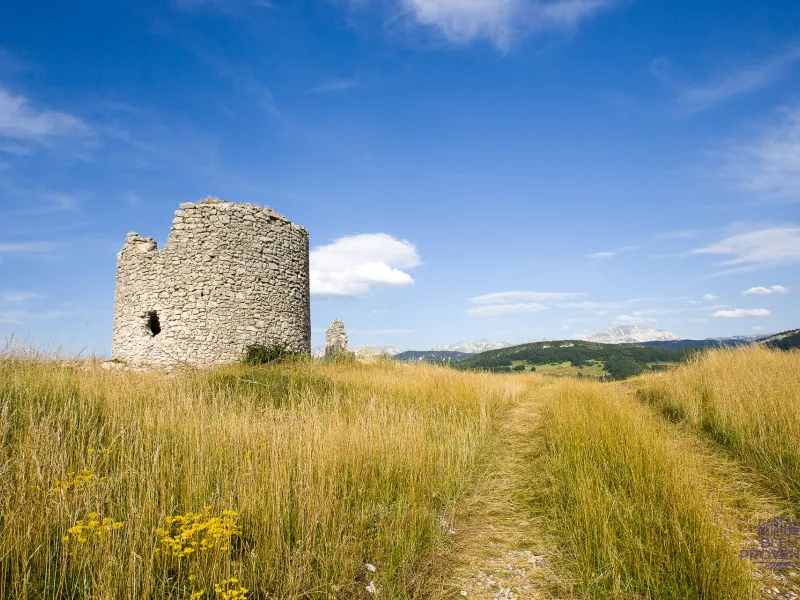 Ancien moulin aux abords de Vassieux-en-Vercors