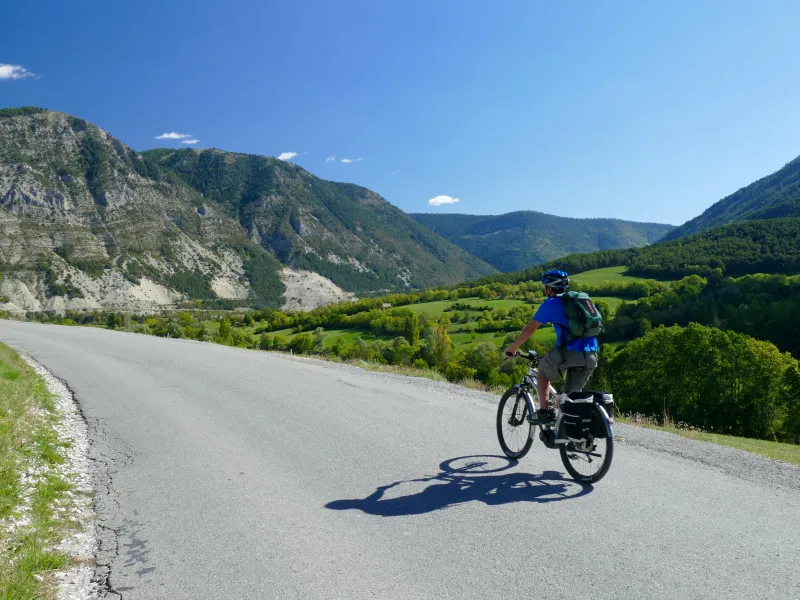 En arrivant vers Thorame-Haute