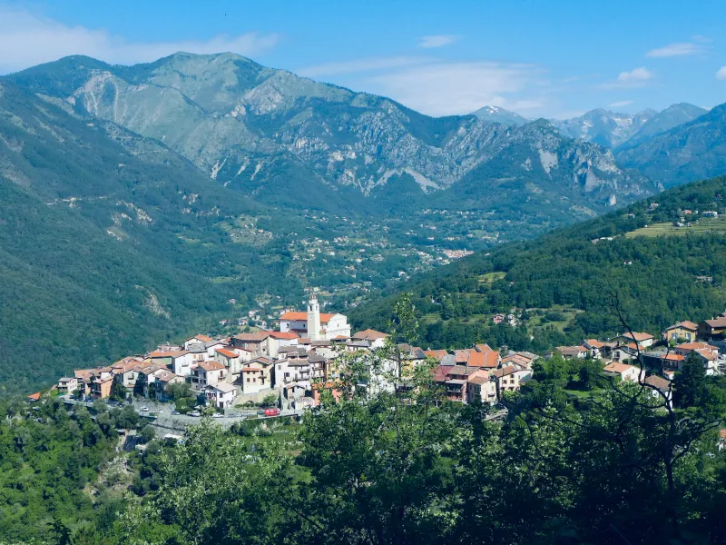 La Bollene-Vésubie, village typique des Alpes-Maritimes