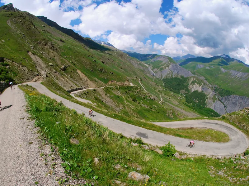 Lacets du Col de Sarenne