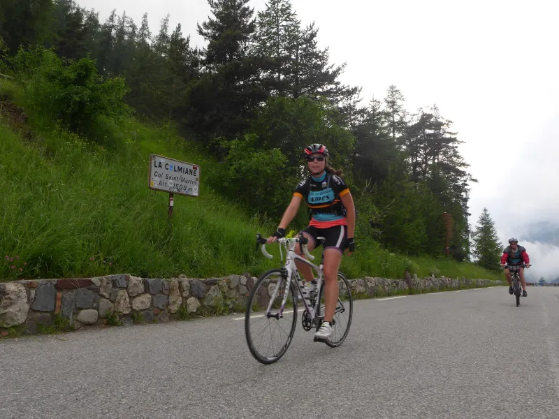 Le col Saint-Martin et la station de La Colmiane-Valdeblore