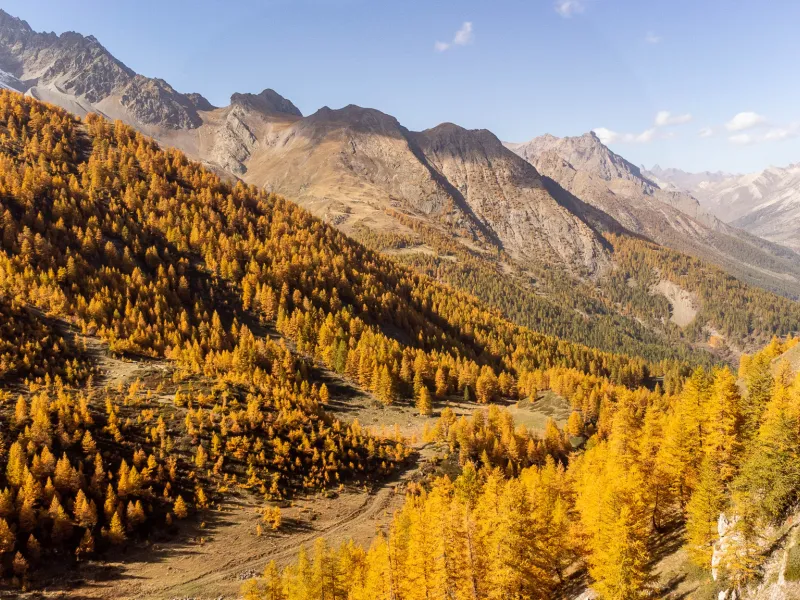 Paysages d'automne à Serre-Chevalier
