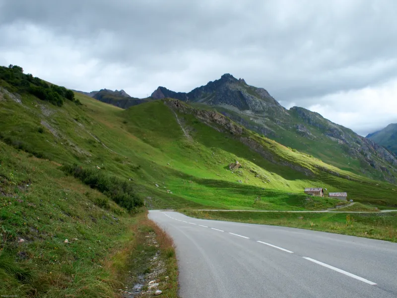 Replat le long du Lac de Roselend