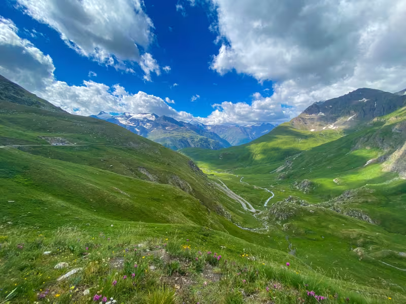 Versant Nord Col de l'Iseran