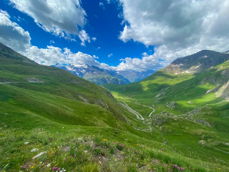 Versant Nord Col de l'Iseran