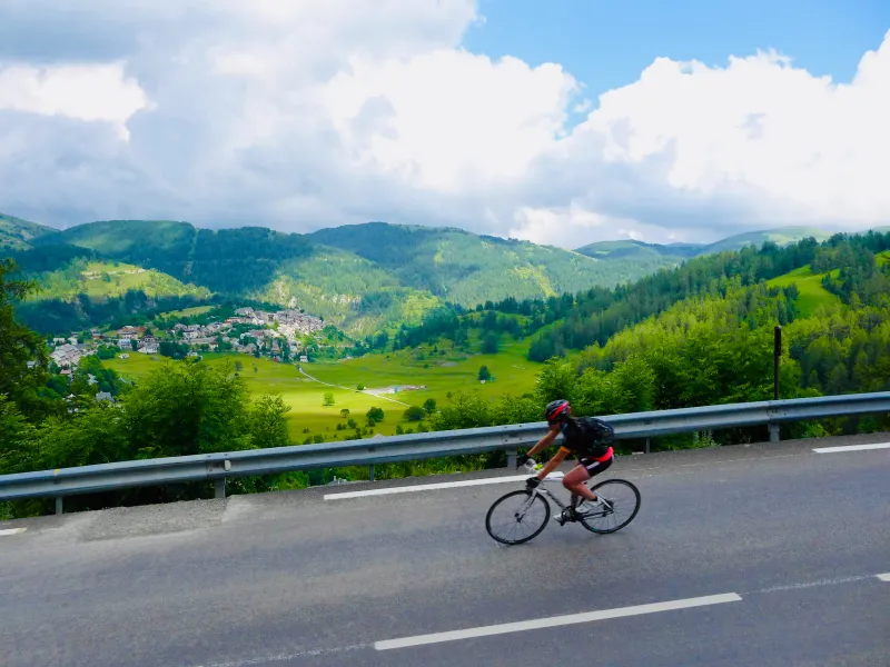 Village de Beuil dans les hautes vallées des Alpes Maritimes