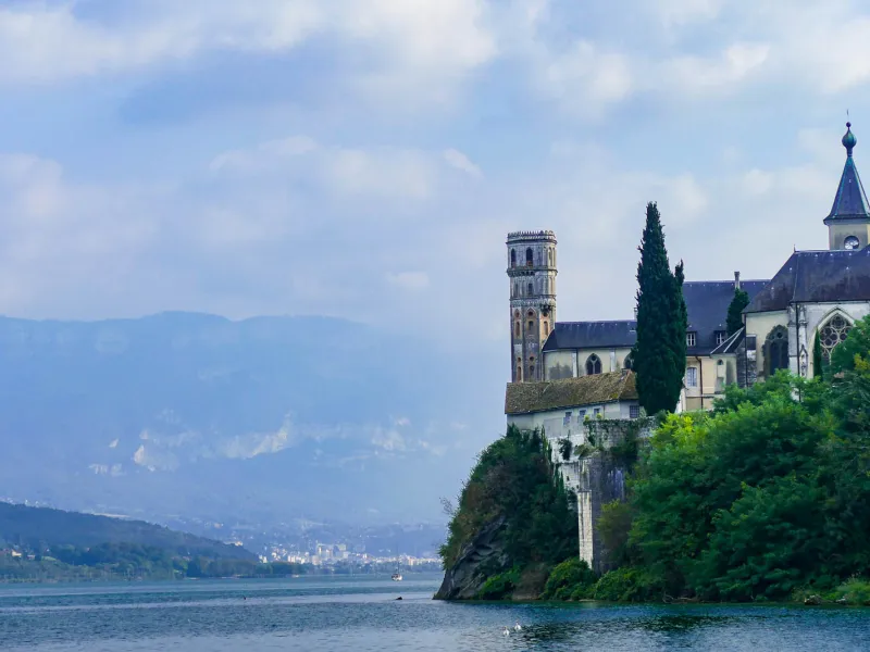 Abbaye de hautecombe - lac du bourget