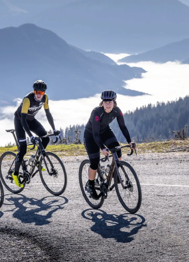 randonnée cyclo au semnoz