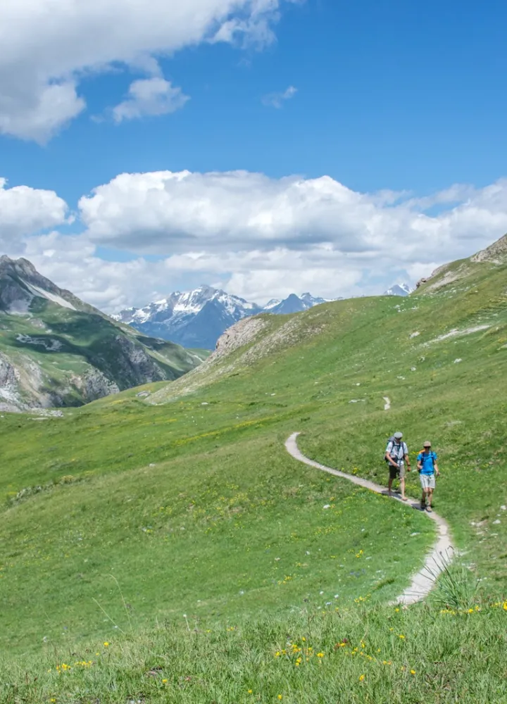 Grands espaces sur la Grande Traversée des Alpes à pied