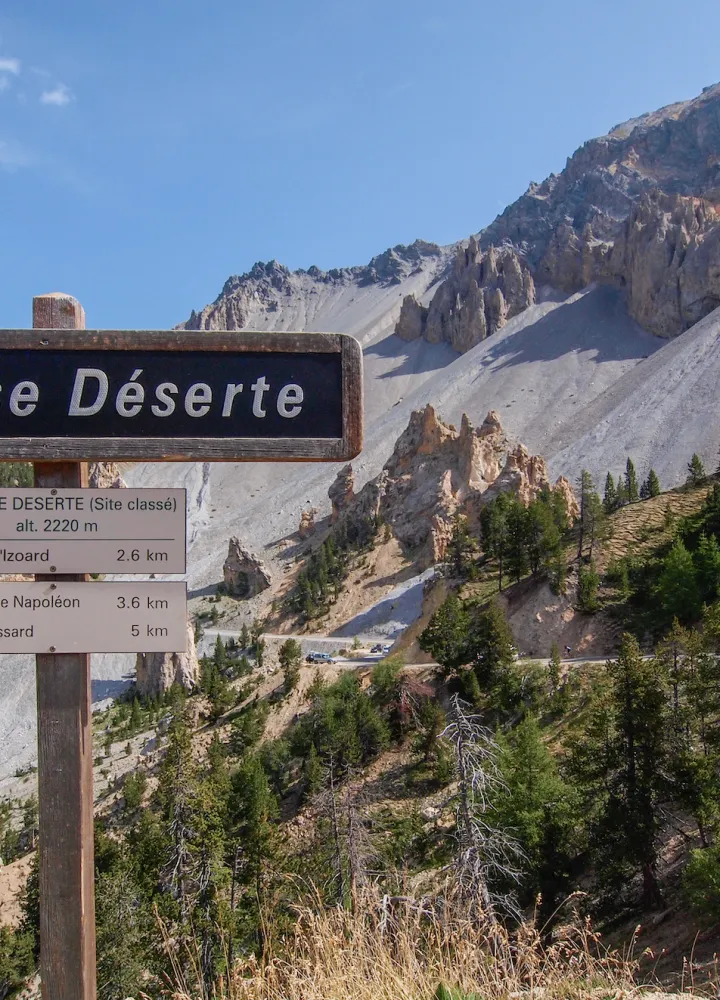 La Casse Déserte, illustration du travail de l'érosion
