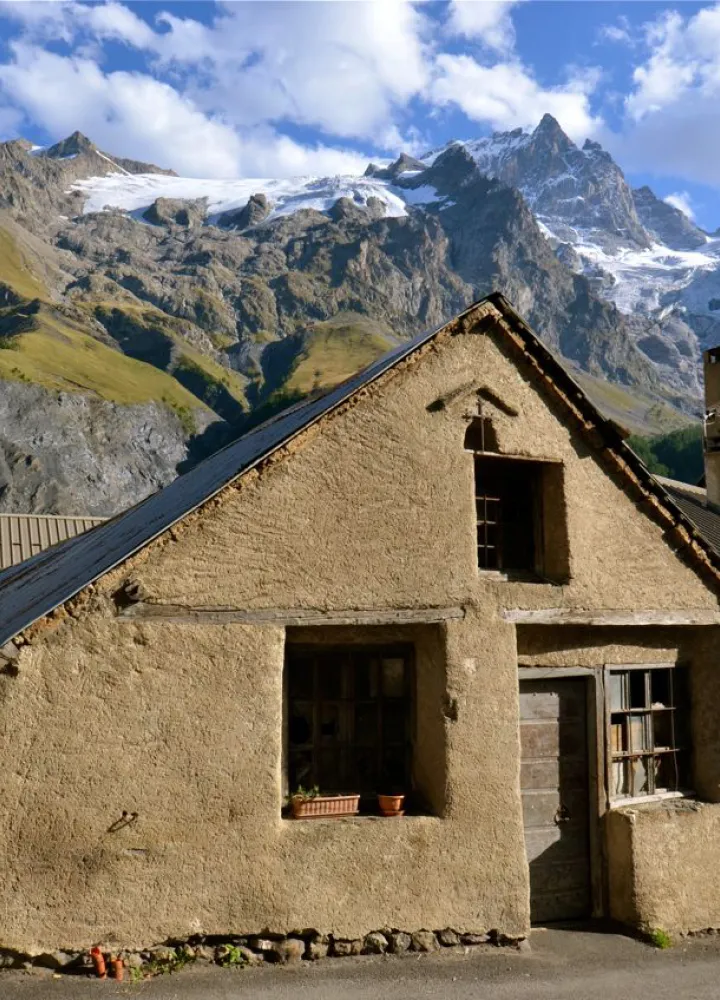 La Meije, vue de la Grave