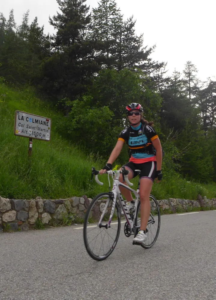 Le col Saint-Martin et la station de La Colmiane-Valdeblore
