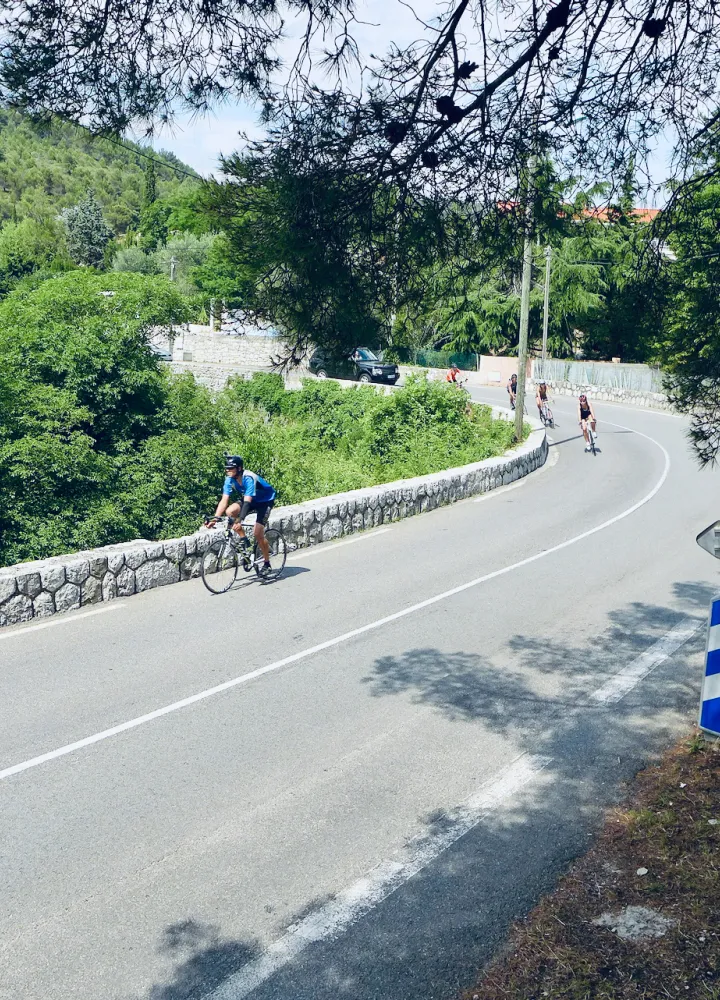 Le quartier du Col d'Èze entre Menton et Nice