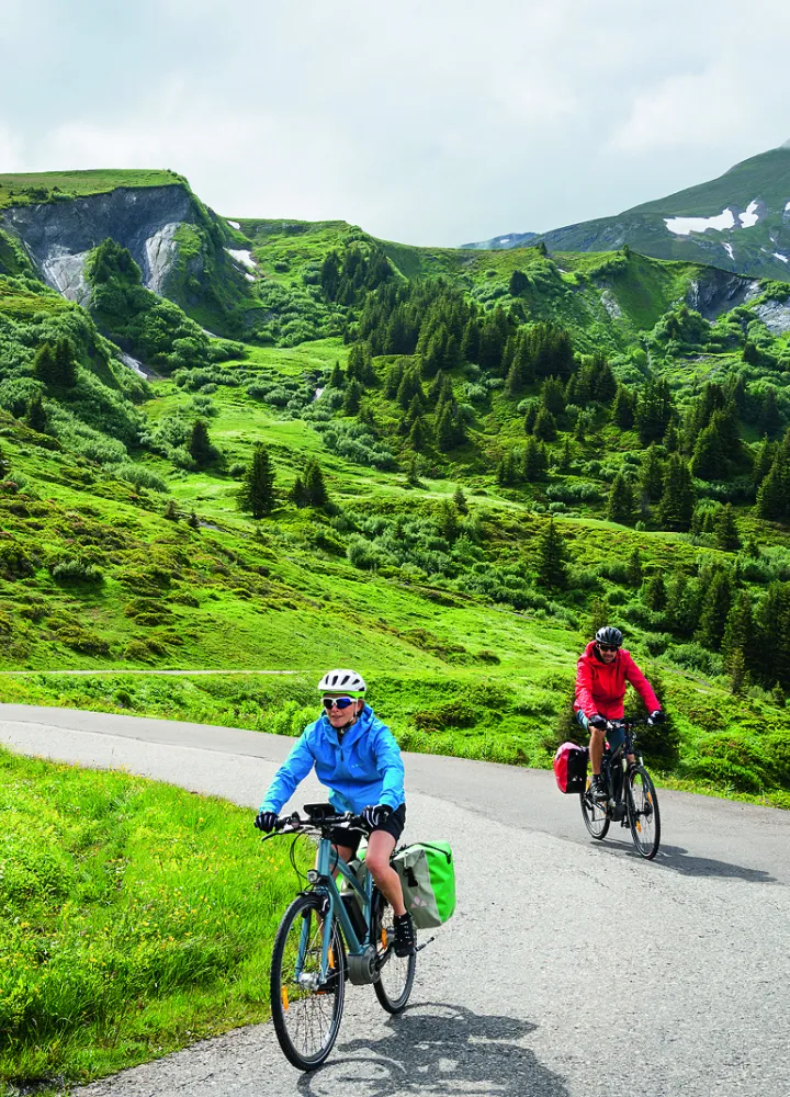 Partir en Vélo à assistance électrique en montagne avec BOSCH