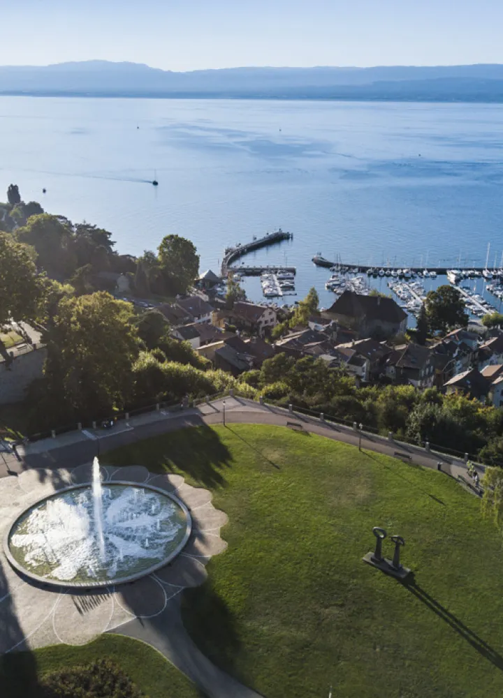 Parc du Belvedere à Thonon les Bains