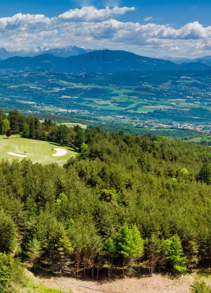paysage depuis le col bayard