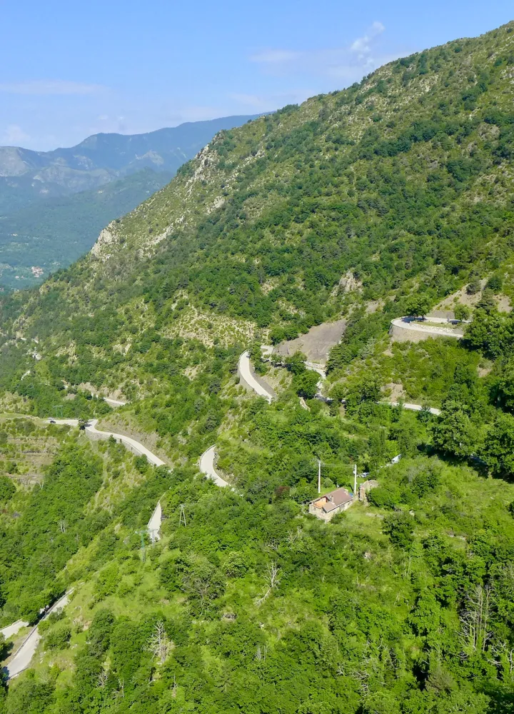 Versant nord du col de Turini
