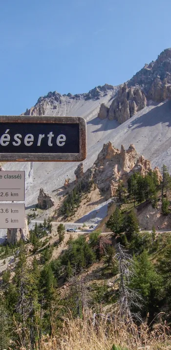 La Casse Déserte, illustration du travail de l'érosion