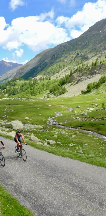 Le col de la Cayolle, un des plus beaux cols de la RGA