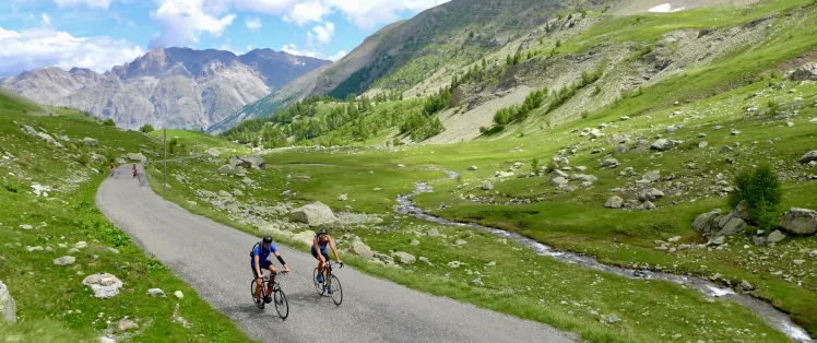 Le col de la Cayolle, un des plus beaux cols de la RGA