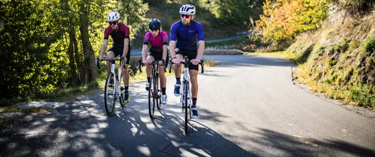 Vélos en arrivant sur Nice