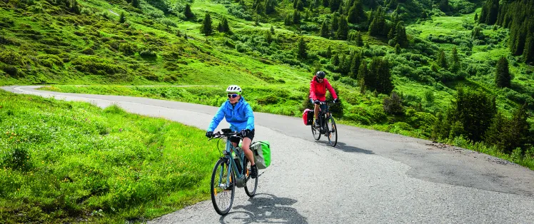 Partir en Vélo à assistance électrique en montagne avec BOSCH