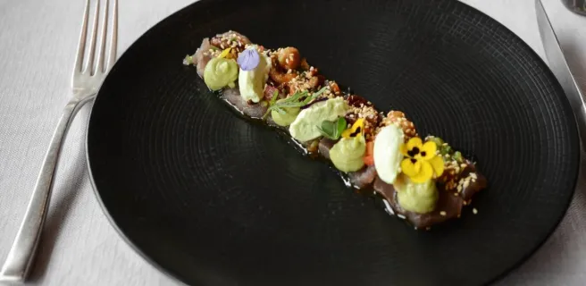 Plat du restaurant Le Chalet Florimont