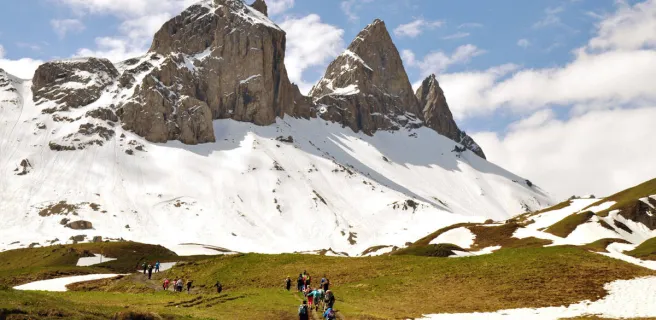 Au pied des Aiguilles d'Arves