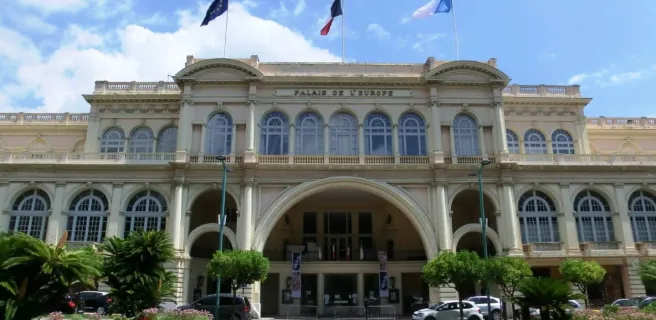 Façade du Palais de l'Europe