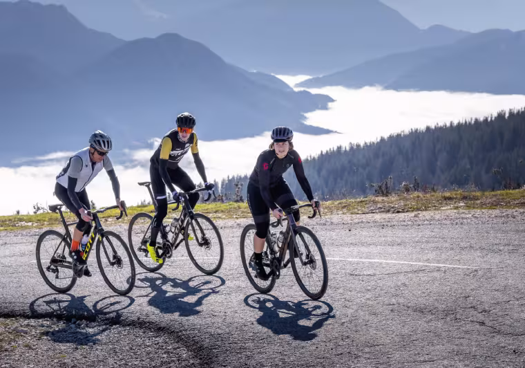 randonnée cyclo au semnoz