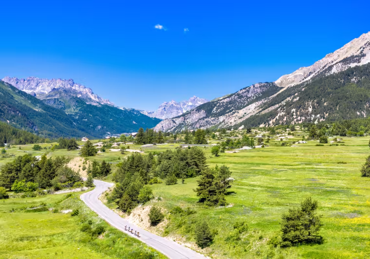 Montée vers le col de l'Echelle